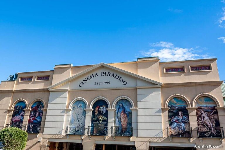 Cinema Paradiso building at Ettalong Markets on the Central Coast