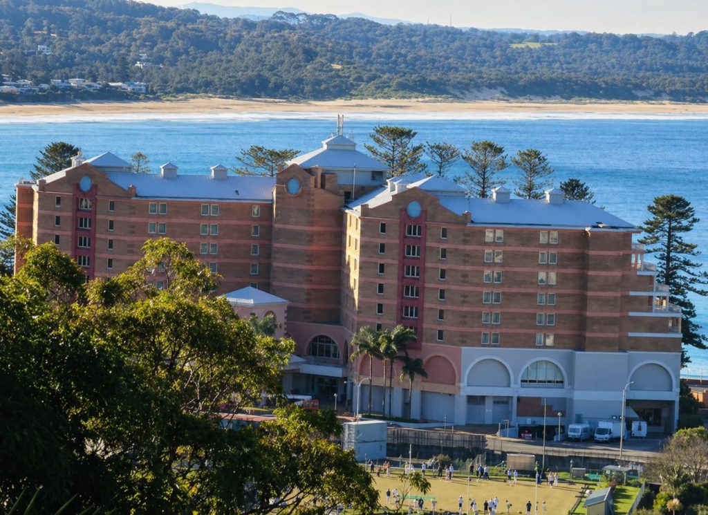 Waterfront hotel accommodation on the Central Coast NSW