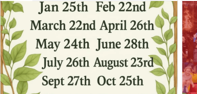 Avoca Beachside Markets dates
