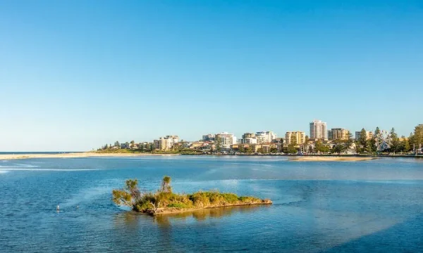 Waterfront view of The Entrance on the Central Coast NSW